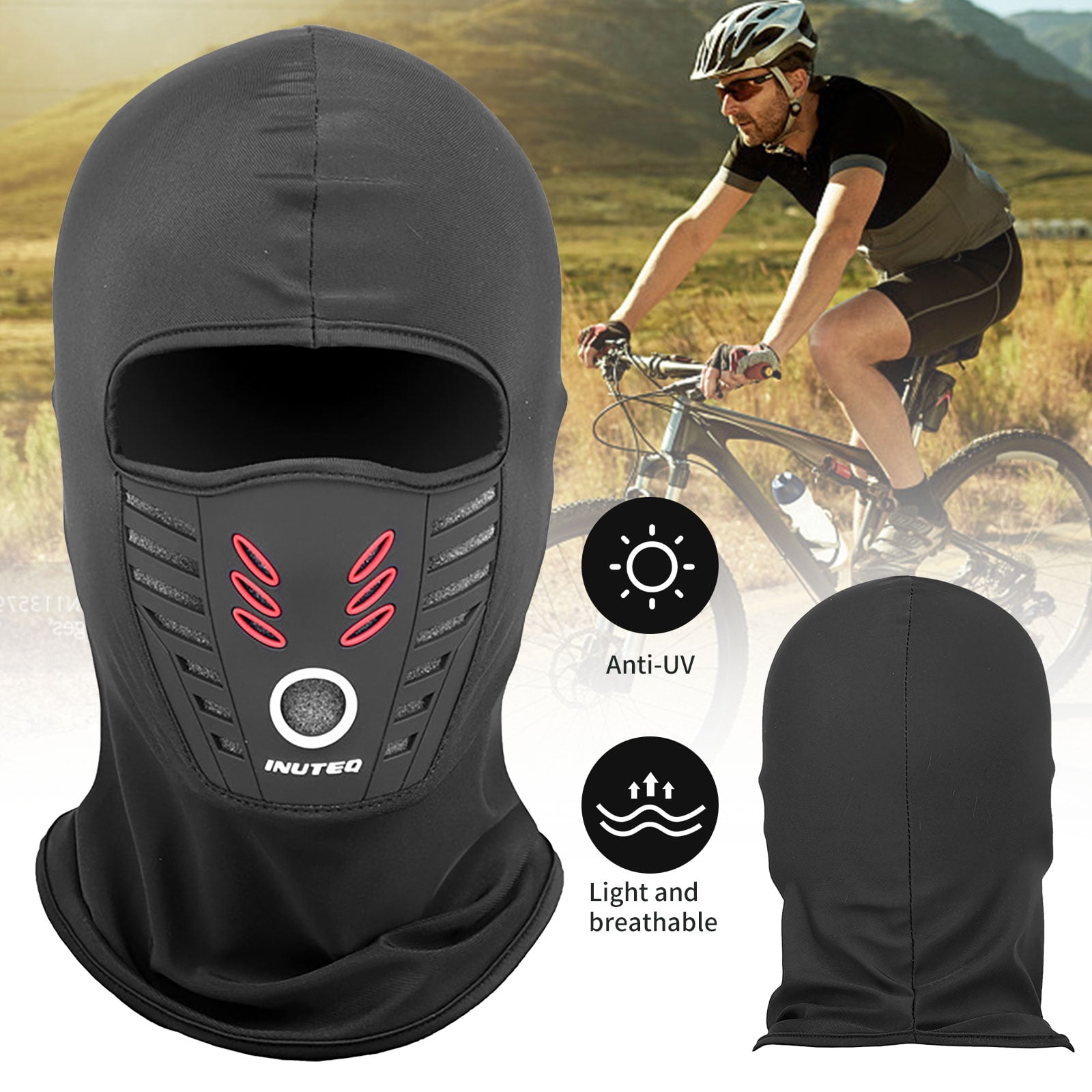 for Motorcycle Cycling Hiking Ski Breathable Anti-UV Windproof Face Mask 