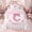 Pink C, variant on Erosebridal Floral L Letter Kids Twin Comforter Sets, Pink Damask Flower Bedding Set, 2pcs