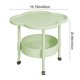 thumbnail image 3 of Muebles de oficina para el hogar, mesa pequeña, mesa de noche para apartamento pequeño, mesa pequeña, escritorio de plástico, 3 of 9