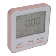 thumbnail image 1 of Termómetro digital, termómetro digital, higrómetro, reloj, comprobador de temperatura y humedad, termómetro digital, higrómetro, materiales de la mejor calidad, 1 of 12