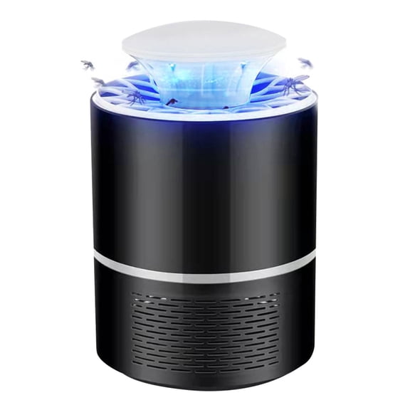 Bug Zapper, Fruit Flies Trap, Electric Mosquito, Fly Zappers/Killer - Insect Attractant Trap Powerful Little Gnats, Hangable Mosquito Lamp for Home, Indoor, Outdoor, Patio (Black)