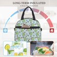 thumbnail image 4 of Easygdp Cute Floral Frog Caja de Almuerzo para Mujeres y Hombres, Bolsa de Almuerzo Insulada, Bolsas Reutilizables Impermeables para Viajes, Trabajo y Picnics, 4 of 7