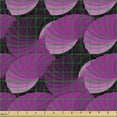 thumbnail image 2 of Ambesonne Abstract Fabric by the Yard Upholstery, Digital Graphic Rosette, 1 Yard, Dark Magenta, 2 of 5