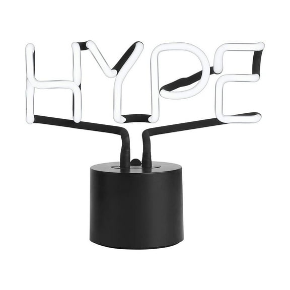 Ampedco | Amped Co Hype Real Neon Light Novelty Desk Lamp Large 96X83"
