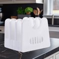 thumbnail image 2 of Aihimol Pot Lid Organizer Pot Lid Holder, Pot and Pan Organizer Drawer Organizer for Pot Lids, Pans, Cutting Boards & Baking Sheets, Dinner Plates, 2 of 6