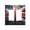 Double Toggle, variant on Union Jack UK Flag Art Double Blank Wall Plate Decorative Electrical Outlet Light Switch Cover Switchplate
