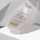 thumbnail image 3 of 10 Pcs Shielded RJ45 8P8C CAT7 30GIP Communication Network Server Connectors Ethernet Cable RJ45, 3 of 4