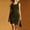 Green, variant on Women Faux Suede Western Style Dress Sleeveless Bodycon Asymmetrical Fringe Temperament Cowgirl Outfits