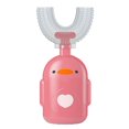 thumbnail image 1 of Kids Toothbrush Deeply Cleaning Cartoon Design High Elasticity Effective Deep Cleaning Oral Teeth Brush for Toddlers, 1 of 10