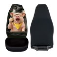 thumbnail image 6 of XYZCANDO Funny Front Car Seat Covers featuring Cute Driving Pig Print - Durable Breathable Waterproof Set of 2 for All Vehicles, 6 of 10