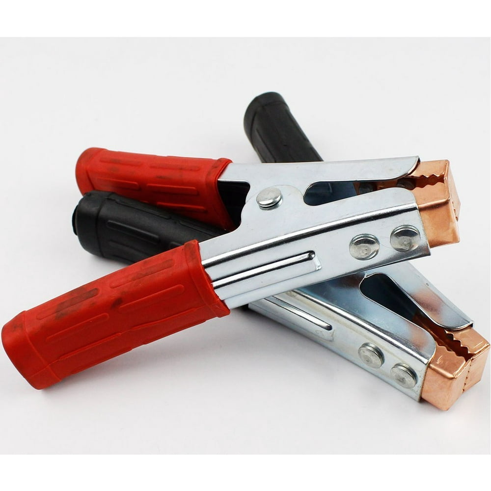 2pcs Replacement 300Amp Heavy Duty Copper Alligator Clips Terminal