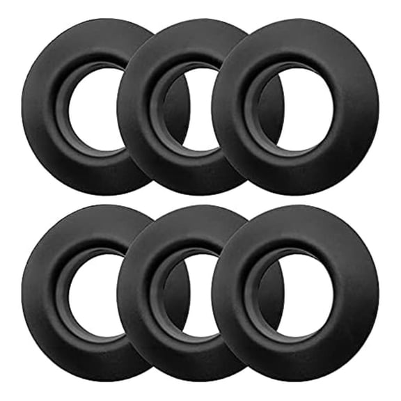 YIEMEEN 6Pcs Rubber Kayak Guard Oar Drip Rings for Kayak Canoes Rafting Paddles Part