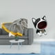 thumbnail image 2 of Manta de punto,Manta de punto decorativa para el hogar,Manta nórdica de estilo rústico,suave y reconfortante,Estatua de escritorio,Estatua de gato con forma de cuenco para, 2 of 8