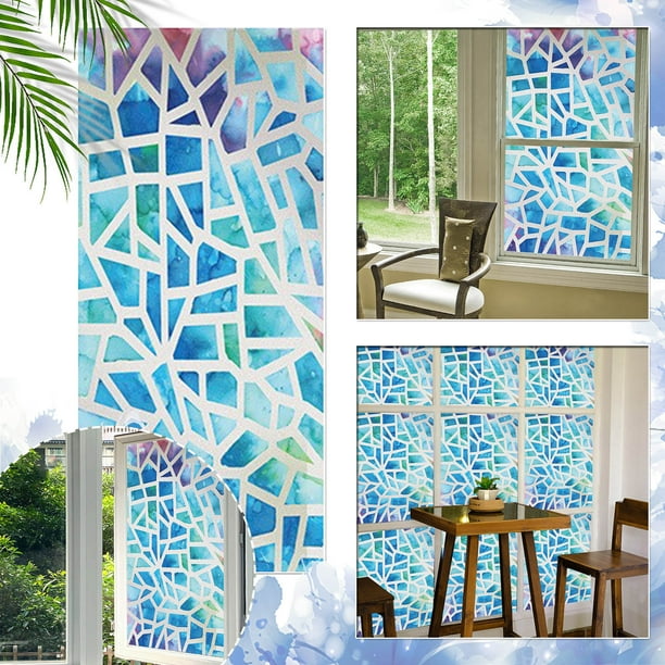 Stickers Electrostatic Glass Paste Stickers Glue Window Film Removable