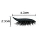 thumbnail image 4 of Adhesivos para pestañas autoadhesivos con brillo, reutilizables y resistentes al agua, ideales para un maquillaje natural. Incluye 4 pares en color negro, perfectos para principiantes., 4 of 6