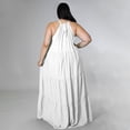 thumbnail image 4 of AURA Women Plus Size Spaghetti Strap Maxi Dress Casual Loose Summer Beach Dress, 4 of 5
