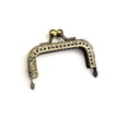 thumbnail image 1 of Moyic Metal Square Purse Frame Handle Durable Embossing Clasp Beads Knurling Accessory Lock Bags Self-Assembly Kiss with Hardware Type3, 1 of 6