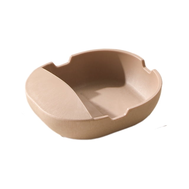 Khaki Spoon Shelf Bracket Lid Spatula High Temperature Storage Shovel Spoon Kitchen Countertop Storage Rack Plastic Material Heat Resistant