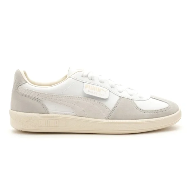PU & MA Palermo Lace Up Mens Grey, White Sneakers Casual Shoes 39646402