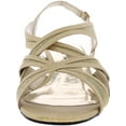 thumbnail image 3 of Easy Street Womens Tristen  Satin Glitter Heels, 3 of 3