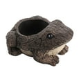 thumbnail image 3 of Maceta de animales, maceta de animales, florero, mesa, maceta creativa, maceta para bonsái para cafetería, restaurante, decoración de estantería Rana, 3 of 8