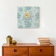 thumbnail image 4 of Creative Products Turn Your Troubles Into Bubbles With Ducky Green 12 x 12 Canvas Wall Art, 4 of 5