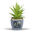 thumbnail image 1 of Flower Flower  Paint Fake Pineapple Flower Pot Vase Mini Decor, 1 of 3