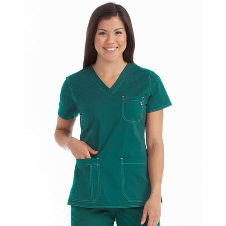 - med couture 'mc' niki top scrub top