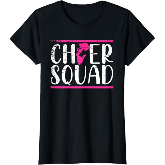 Cheering Practice Cheer Squad Cheerleading Team Cheerleader T-Shirt