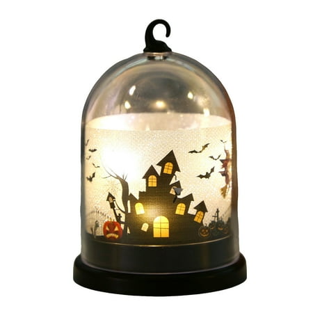

Zenghuiiii Bubble Christmas Lights Clear Pumpkin Witch Led Night Light LED Button Battery Pumpkin Night Light Dusk To Dawn Lamp Room Decorations For Boys/Girl/Men/Women Led Lights