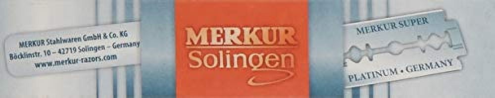 Merkur 25C Long Handle Safety Razor, Open Tooth
