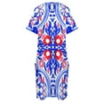 thumbnail image 4 of Azulejos portugueses Preciosos Patrs. Vestido con bolsos para mujer, ropa elegante para fiestas., 4 of 6