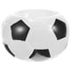thumbnail image 1 of KAKOWELY Cenicero de cerámica con forma de balón de fútbol, estilo deportivo, de escritorio, para decoración de fútbol, para el hogar, minicenicero de cerámica con forma de balón de fútbol., 1 of 5