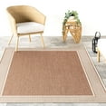 thumbnail image 2 of nuLOOM Gris Contemporary Indoor/Outdoor Area Rug, 8' x 10', Brown, 2 of 9