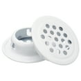 thumbnail image 1 of Rejilla de Ventilación Circular de 19 mm (3/4") 18 Uds de Rejilla de Aire de Acero Inoxidable con Orificios de Malla Redonda para Cocina Baño Armario Blanco, 1 of 5