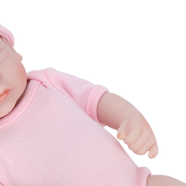 Muñeca renacida de simulación corporal muñeca renacida de silicona de 10 pulgadas muñeca realista súper linda para padres jóvenes niños amigos personas mayores regalo ANGGREK Otros