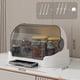 thumbnail image 5 of Caja de almacenamiento de botellas y utensilios para alimentos complementarios con tapa, estante, armario de almacenamiento, caja de almacenamiento de vajilla, 5 of 6