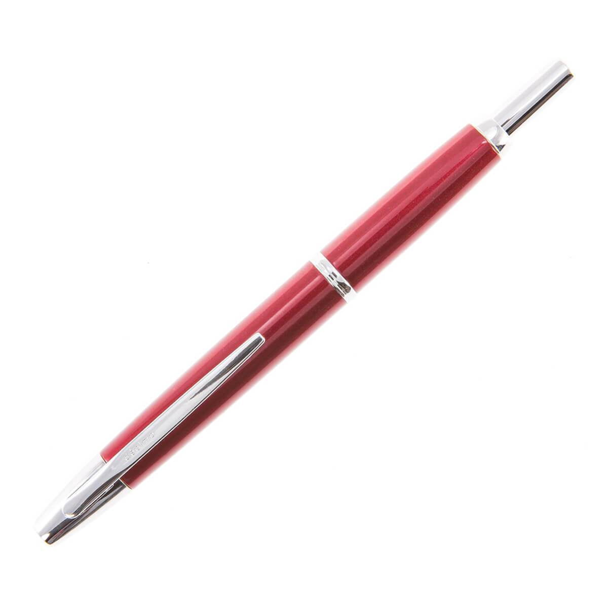 Pilot Vanishing Point Decimo Retractable Fountain Pen, Burgundy, Medium (65342)