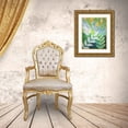 thumbnail image 3 of Hampe, Shelley 12x14 Gold Ornate Wood Framed with Double Matting Museum Art Print Titled - Fresh Beginning, 3 of 4