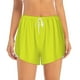 thumbnail image 2 of Balery Yellow Pantalones cortos deportivos para mujer con forro y dos bolsillos, elásticos, para entrenamiento, gimnasio, yoga-Medium, 2 of 7