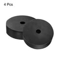 thumbnail image 3 of 4 Packs Rubber Spacers 100mm OD, 15mm ID, 30mm Height Round Anti Vibration Spacer Thick Rubber Washers, 3 of 6