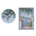 thumbnail image 5 of Yayeee Garden Flag 12" x 18" Double Sided Outdoor Yard Lawn Holiday Decorations, Blue Floral Window, 5 of 6