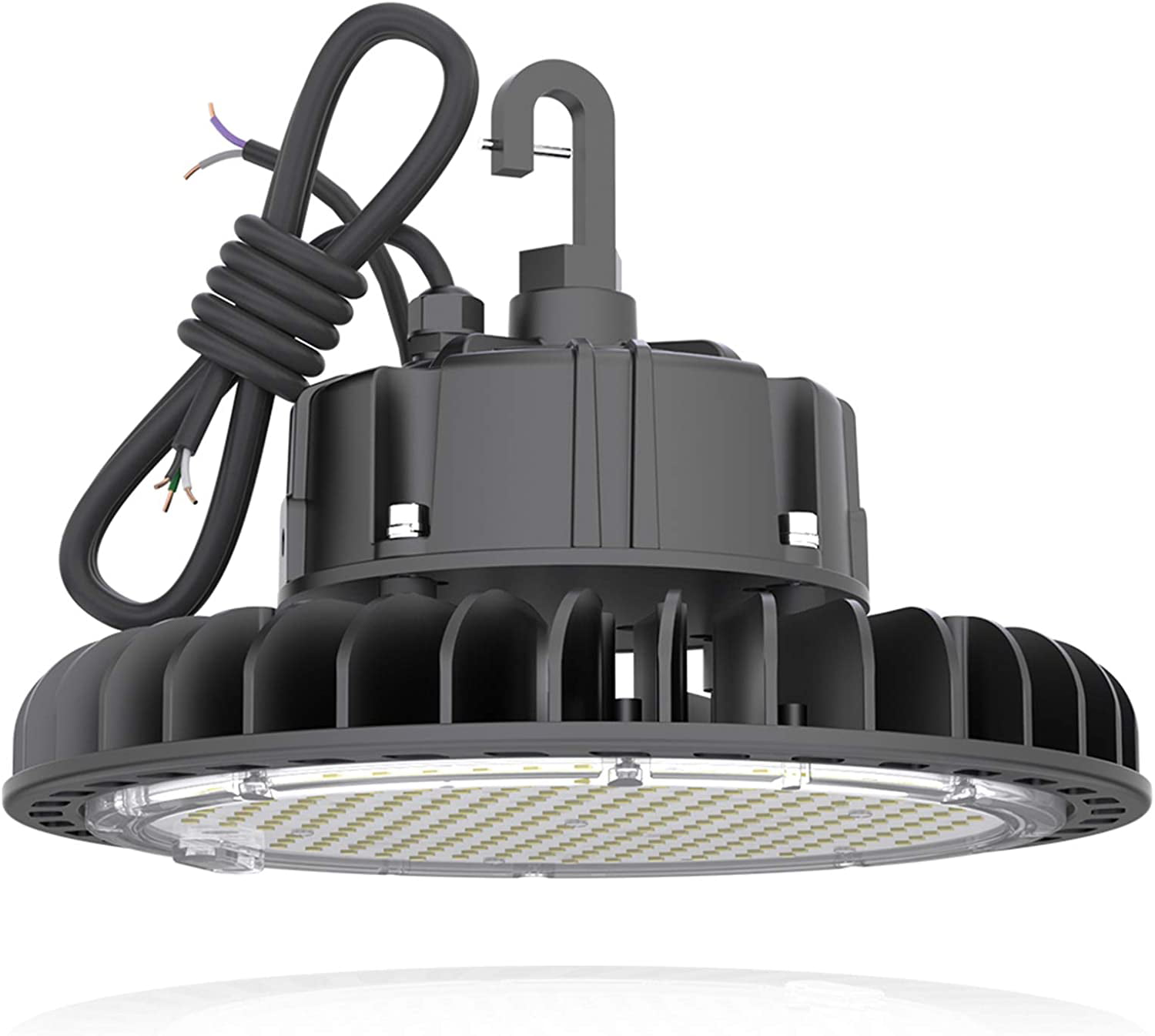 LED High Bay Light28000LM（ 200W ）Dimmable LED UFO High Bay Warehouse Lighting 