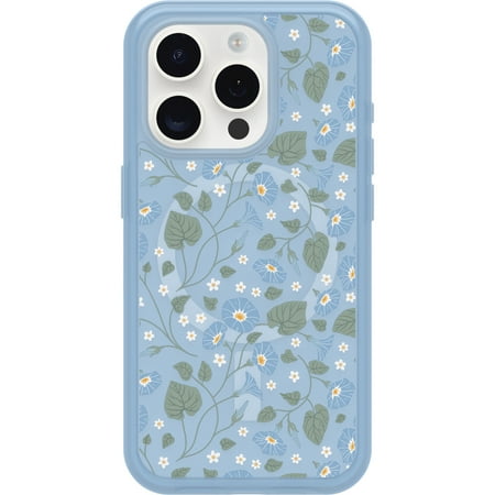 OtterBox Symmetry Series for MagSafe Case for iPhone 15 Pro - Dawn Floral