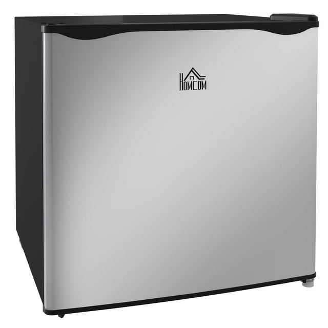 Minicongelador HOMCOM 32L compacto vertical con estantes extraíbles