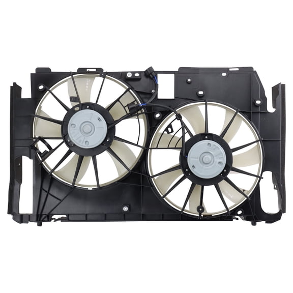 TRQ Radiator Dual Cooling Fan Assembly Fits 2006-2011 Toyota RAV4 TO3115150