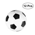 thumbnail image 1 of 12pcs 36MM Foosball Table Replacement Black and White Tabletop Soccer Balls Game Table Size, 1 of 4