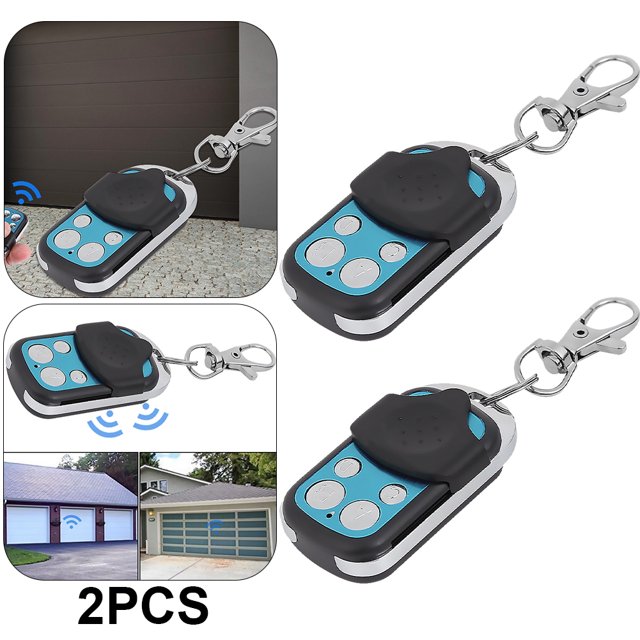2 Uds 315 MHz Duplicador Copia Control Remoto 4 Canales Puerta Garaje Llavero (A)