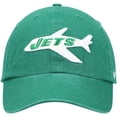thumbnail image 2 of Men's '47 Kelly Green New York Jets Clean Up Adjustable Hat, 2 of 4
