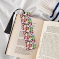 thumbnail image 4 of Kdxio Easter Eggs Print Metal Tassel Bookmarks,Perfect Gift for Art Lovers and Bookworms Metal Bookmarks for Women, 4 of 8